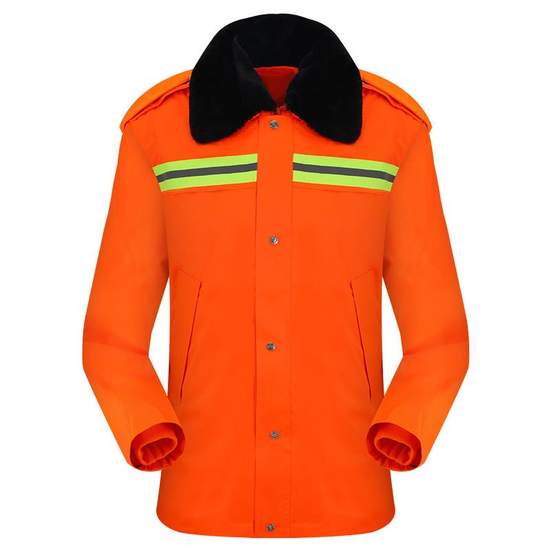 WMS Spring Yarn Fabric Jacket with Detachable Silk Cotton Lining