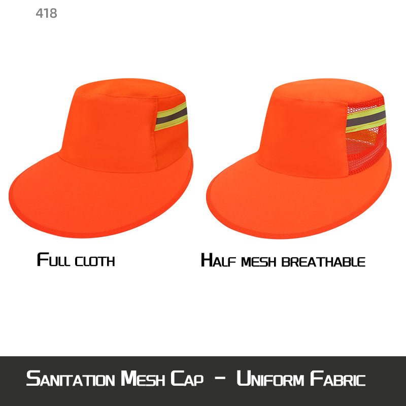 Sanitation Mesh Cap - Uniform Fabric