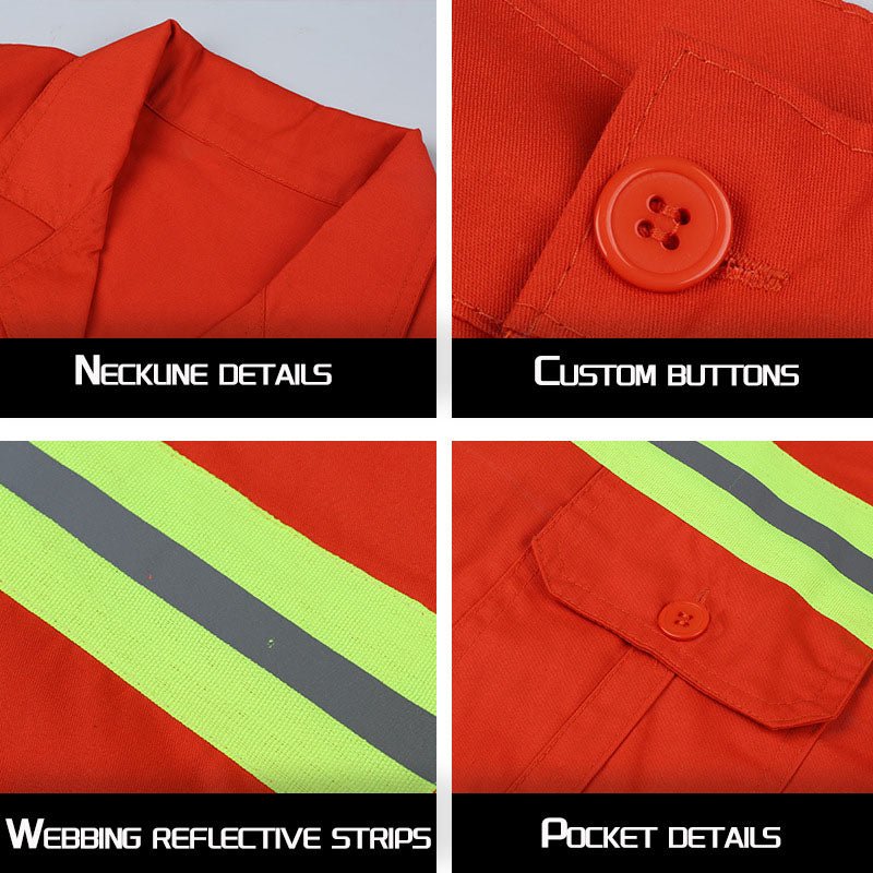 Short-sleeved suit-polyester cotton fine twill