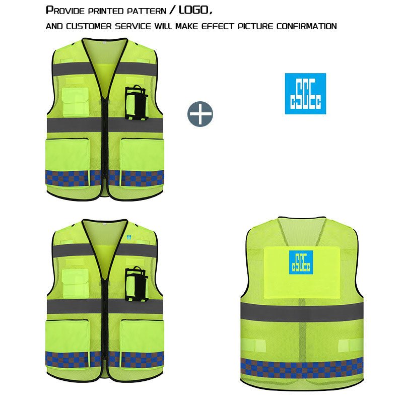 Fishnet vest (Oxford pockets)
