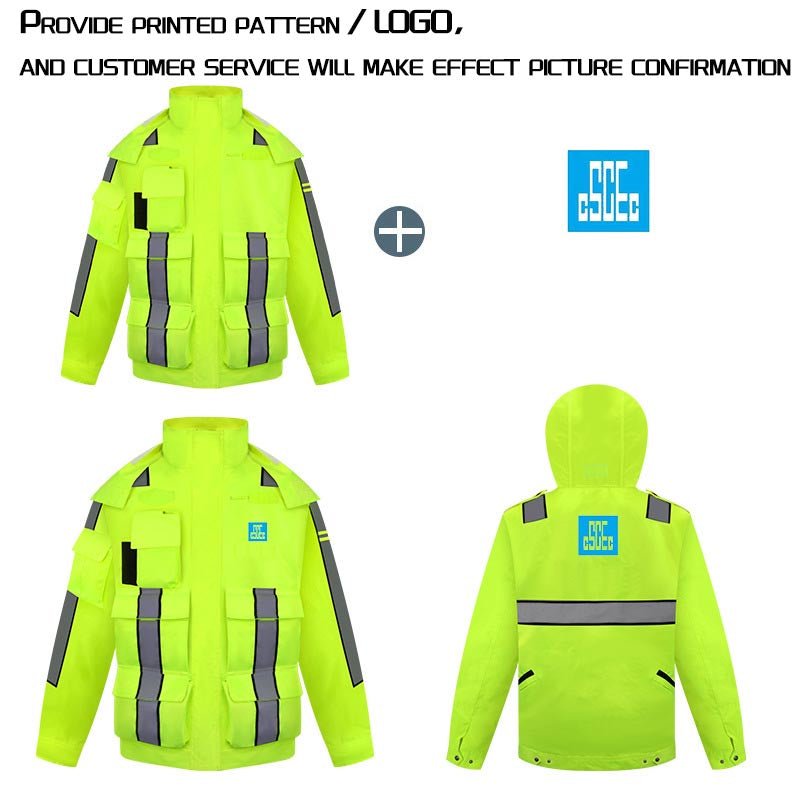 300D Oxford Cloth + PU Waterproof Layer (Suit)